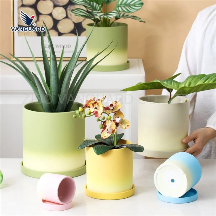 Simple Ceramic Flower Pot